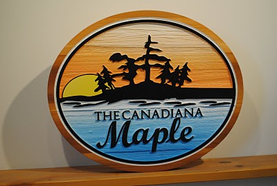 Custom Cottage Sign Airbrush Painting - The Sign Depot