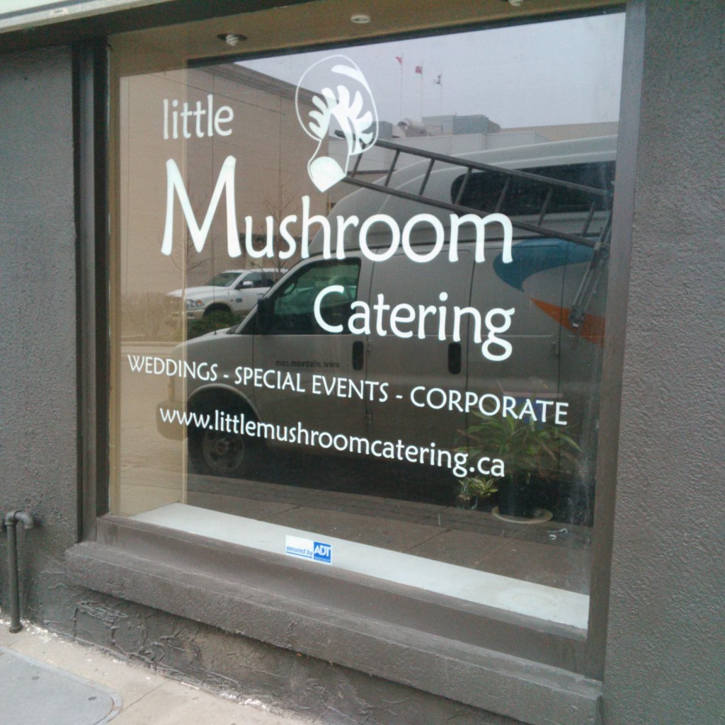 Little Mushroom Business Sign - The Sign Depot