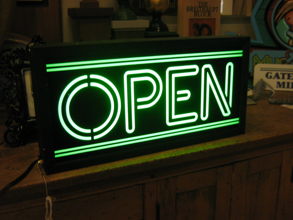 Open Sign - Interior Signs - The Sign Depot