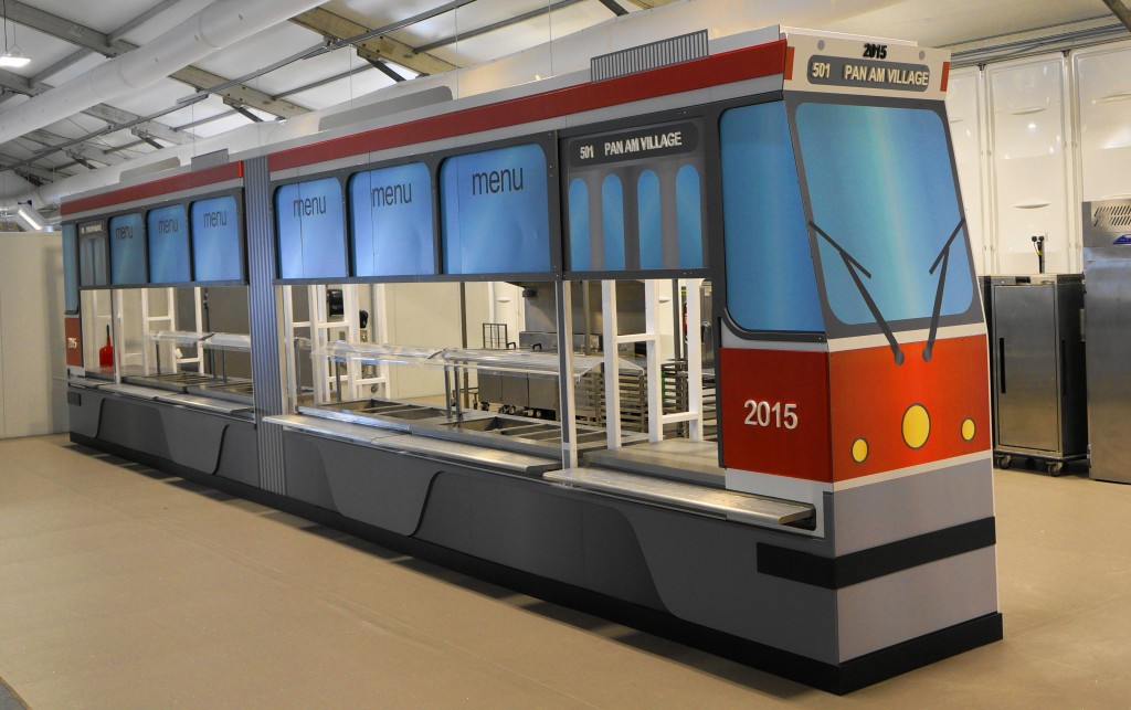 3 Dimensional Signs - Streetcar Toronto 2015 PanAm Games
