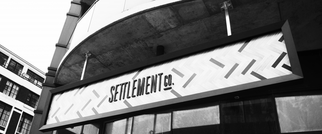 Custom Business Sign - Settlement Co - The Sign Depot