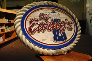 Personalized Wood Cottage Signs - The Sign Depot