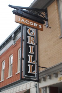Hertiage Area Signs St Jacobs Grill