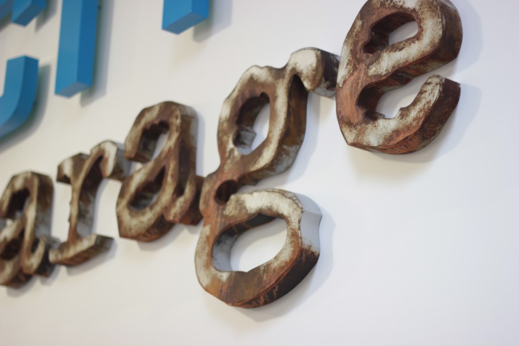 The Sign DepotHigh Density Urethane Letters VeloCity Garage The