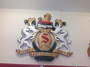 Seagrams Whiskey Signage