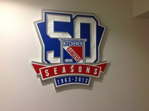 Custom Dimensional Signs - Kitchener Rangers - The Sign Depot
