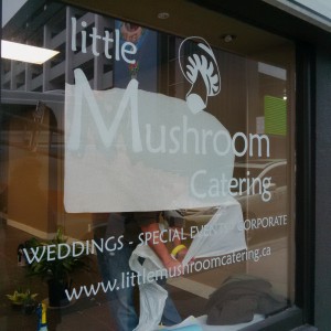 Little Mushroom Window Graphics - The Sign Depot