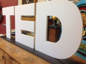CNC Dimensional Sign Letters - TEDx - The Sign Depot