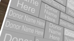 Donor Recognition - The Sign Depot - St. Pauls University College