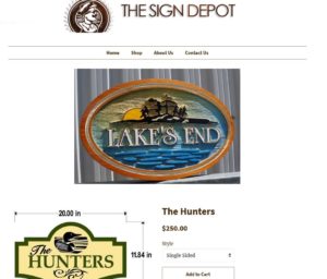 Cottage Signs Shopify - The Sign Depot