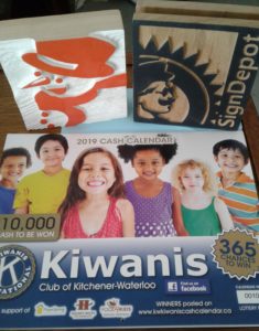 KW Kiwanis Cash Calendar - The Sign Depot
